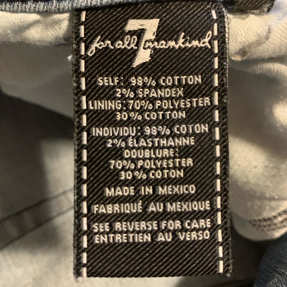 7 FOR ALL MANKIND SHORTS - Picture 7 of 8